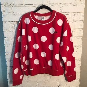 Vans x Disney Minnie Mouse Polka Dot Sweatshirt